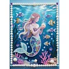 Diamond Painting-DIY Special Shaped Drill Pearl Painting Mermaid(30x40cm)