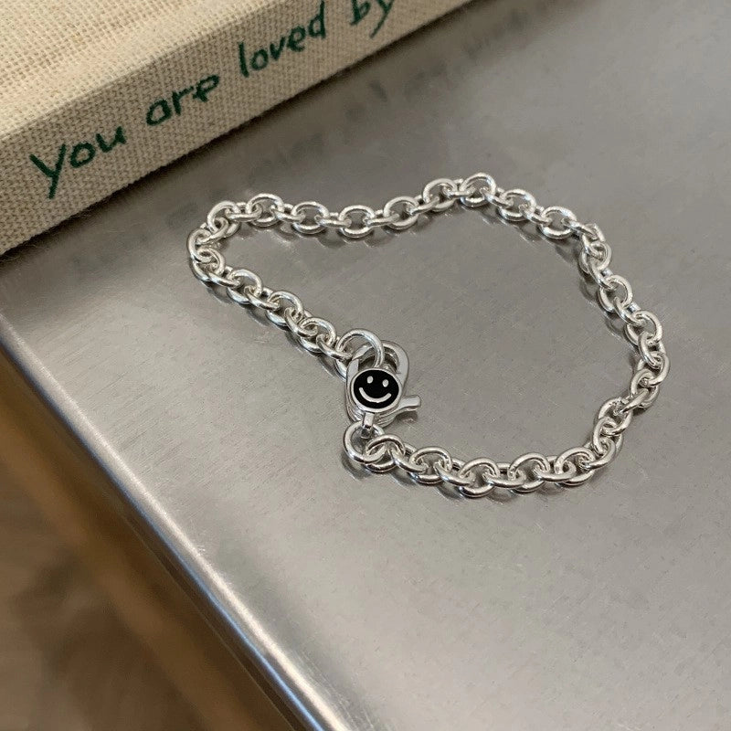 Korean-style Niche Heavy Industry Pearl Silver Beaded Bracelet Women’s Light Luxury Niche Exquisite Bracelet Trendy Bracelet For Girlfriends