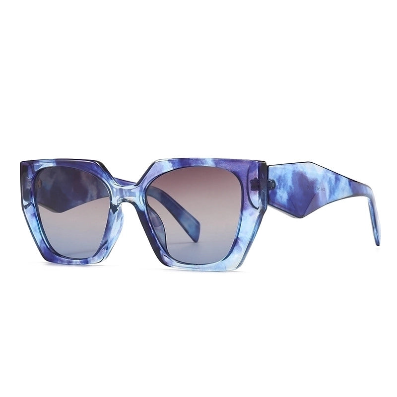 Fashion Solid Color Pc Polygon Full Frame Women’s Sunglasses
