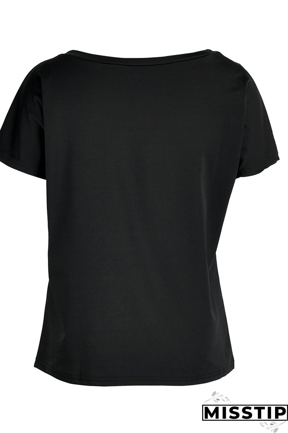 White Red Casual Print Bronzing Patchwork O Neck T-Shirts
