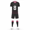 Custom Breathable Soccer Uniforms Sets Custom Football Soccer Jerseys Kit Full Set Football Uniform Football T-shirt Soccer Wear