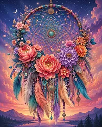 Dreamcatcher Net - Diamond Painting