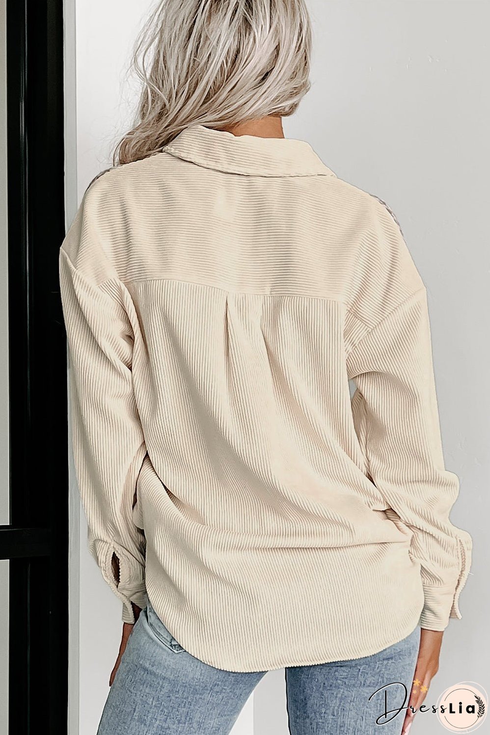 Houndstooth and Corduroy Shacket