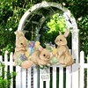 >SALE<5D Rabbit Hanging Pendant With Light Strip DIY Acrylic for Craft Gifts(YH314)