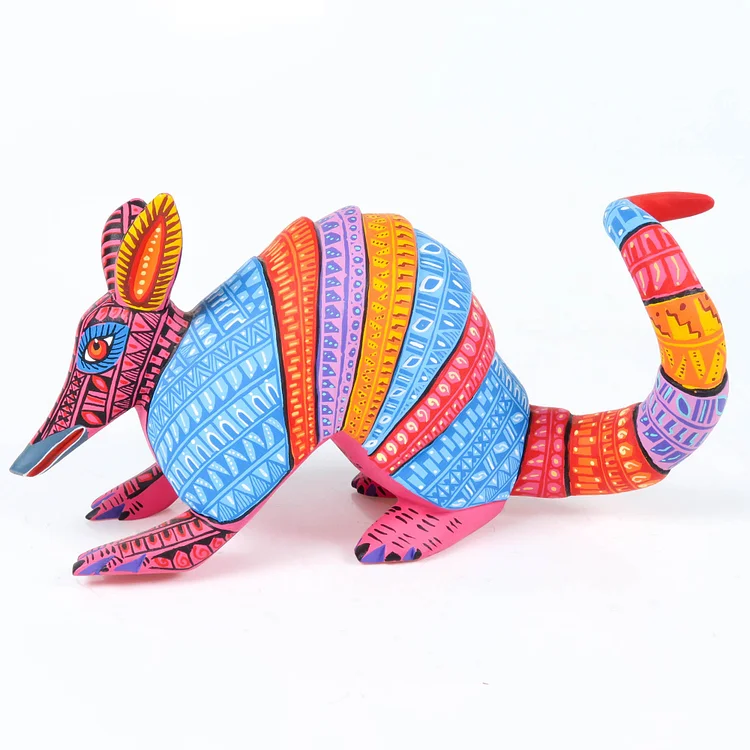 Armadillo - Oaxacan Alebrije Wood Carving