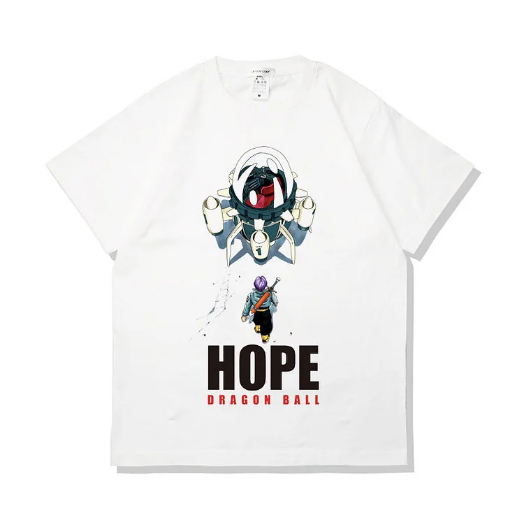 Pure Cotton Dragon Ball Trunks “Hope” T-shirt weebmemes