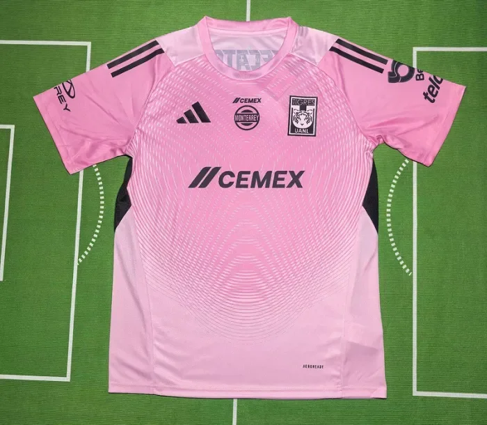 Fan 25/26 Tigres UANL Pink Goalkeeper Jersey