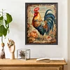 Diamond Painting -DIY Full Round Drill Rooster