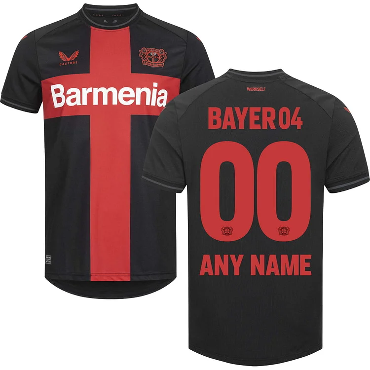 Bayer Leverkusen Home Trikot 2023-2024 ( Aufdruck Dein Name )