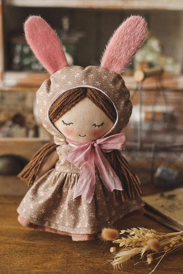 Sewing Doll & Clothes Template Set - With Instructions