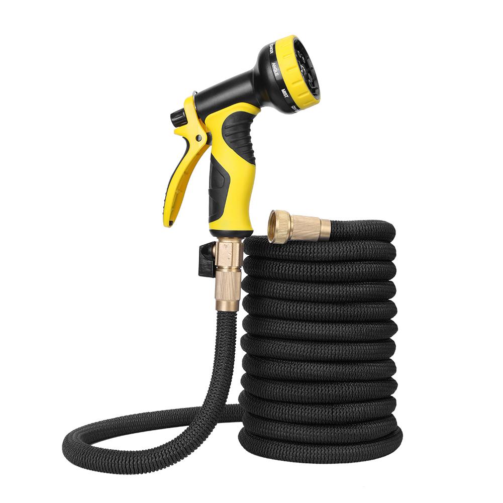 

25-100FT Garden Hose Expandable Flexible Water Pipe Car Wash Water Gun Set, 50ft, 501 Original