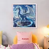 Dragon-11CT/14CT Stamped Cross Stitch 45*45cm tapestrymarket