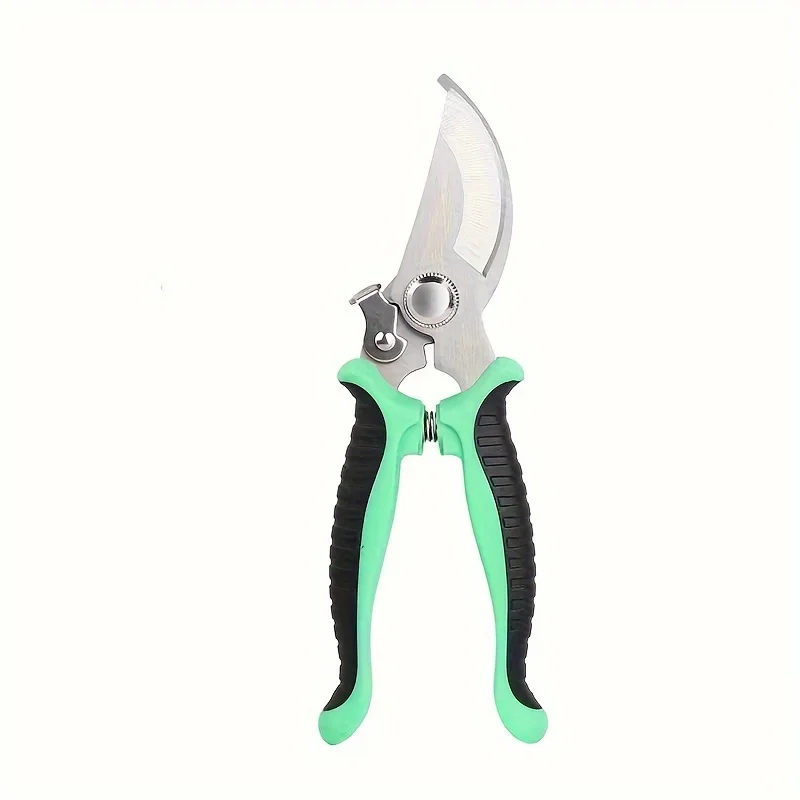Tegooe Stainless Steel Professional Gardening Pruning Shears for Branches and Flowers - Household Pruning Tools