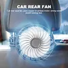 USB Car Fan 360 Rotatable Rear Seat Fan Car Cooling Fan for Sedan SUV Truck Van
