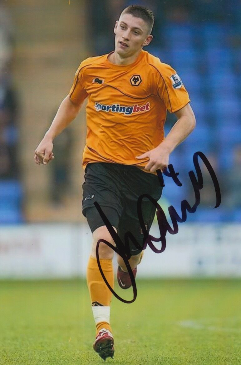 WOLVES HAND SIGNED JAKE CASSIDY 6X4 Photo Poster painting.