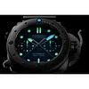Panerai Submersible Chrono Guillaume Nery Edition - 47mm, titanium with DLC coating case, Blue dial, Watch