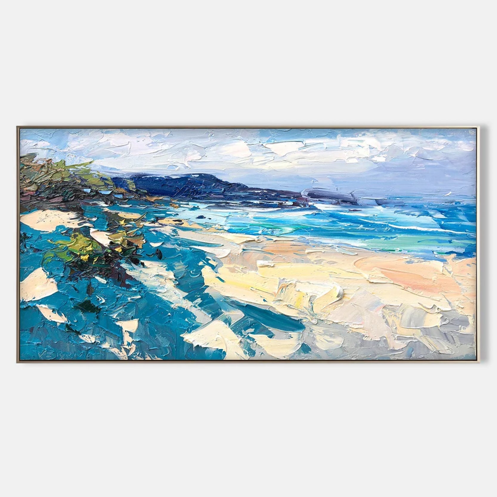Arabelart AR683 - Landscape Paintings - Beach oil painting