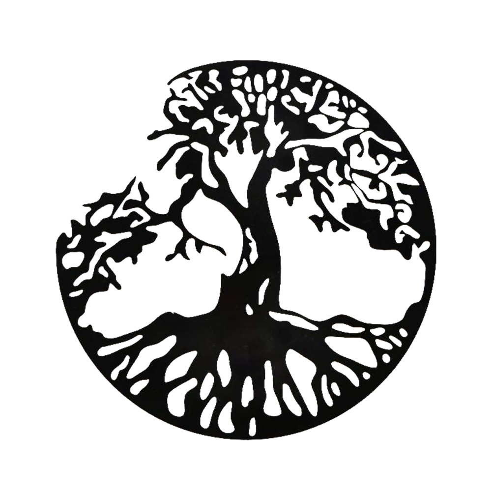 

Wrought Iron Life Tree Bird Hanging Pendant Background Wall Room Decoration, 501 Original