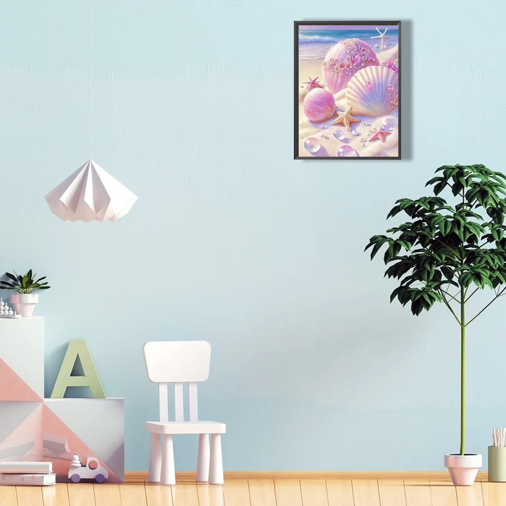 Diamond Painting - Full Round Drill - Beach(30*40cm)