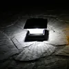 Solar Power LED Pillar Lamp Outdoor Garden Fence Lamp Yard Post Cap Lights
