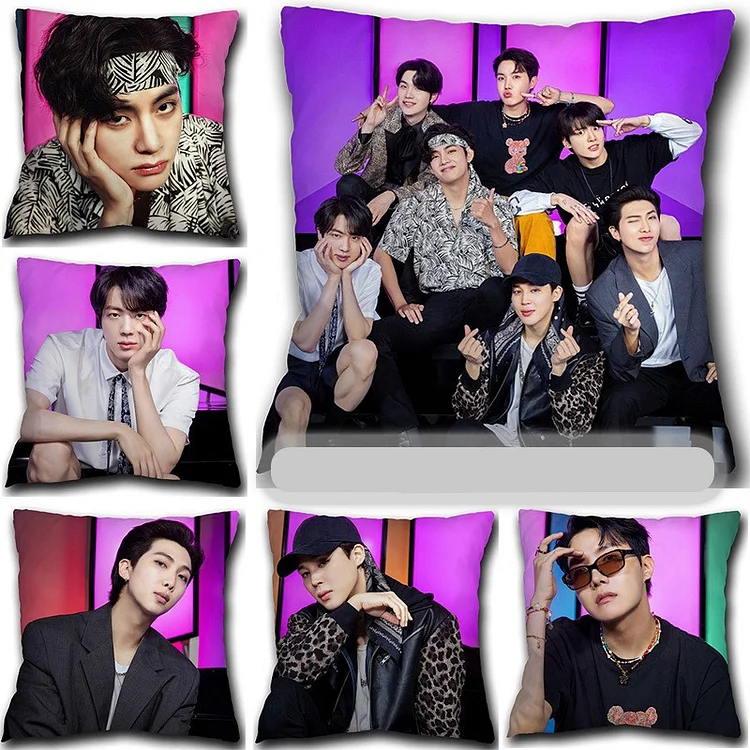 BTS Festa 10th Anniversary Photo Pillowcase