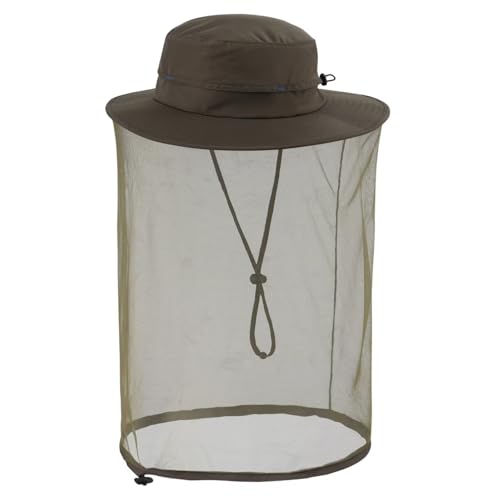 Home Prefer Men's Mosquito Net Hat for Fishing Gardening Beekeeping Hiking Boonie Hat Outdoor UPF 50+ UV Sun Protection Hat