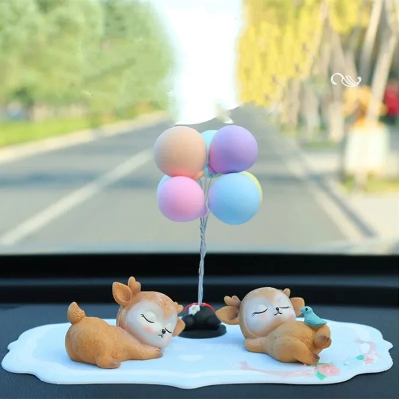 New Arrival Cartoon  Creative Deer Aroma Home Office Car Decorations High Quality New Car Gift Interior Ornament