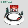 Christmas Music Box Rotating Mug with Light