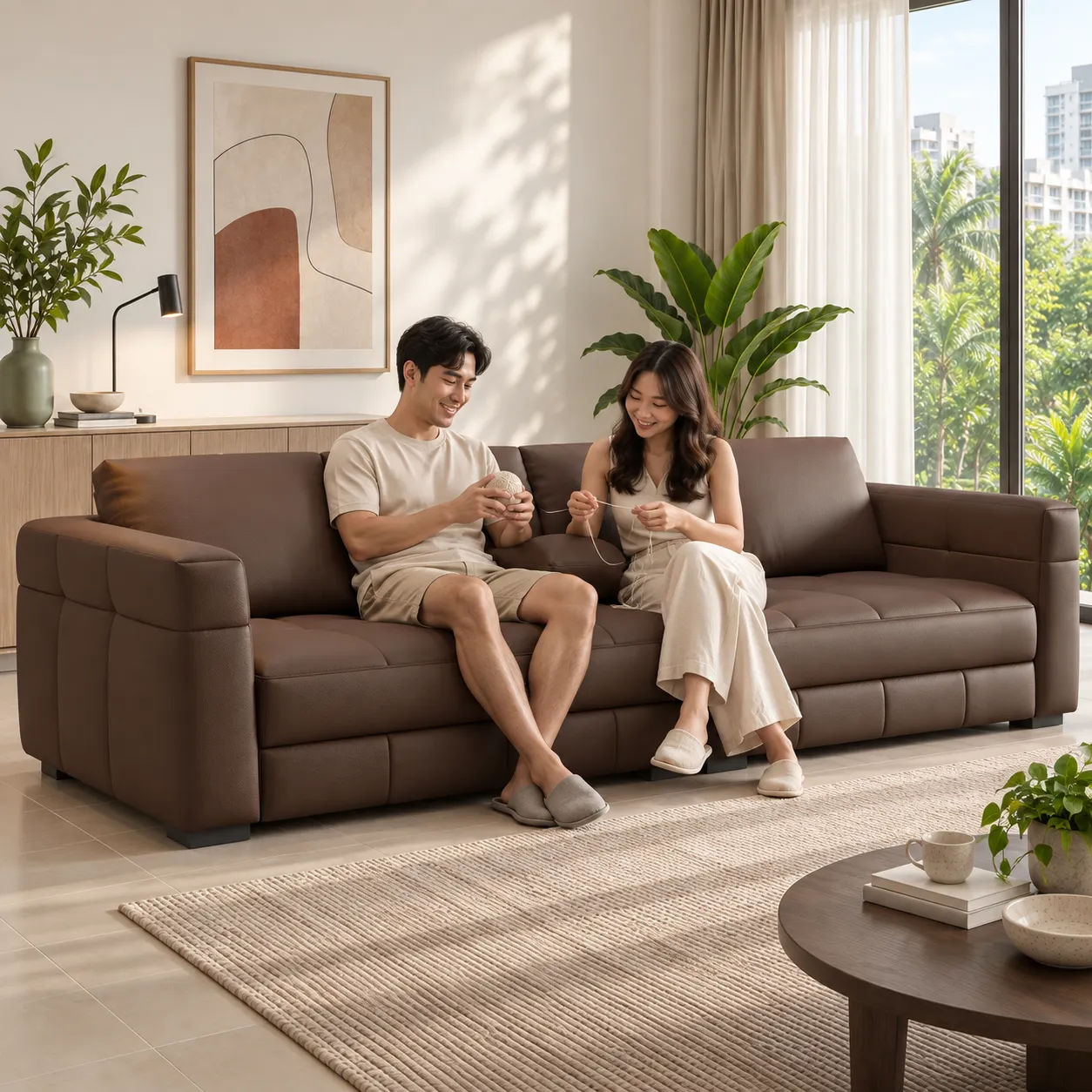 Blazer Sofa - Cocoa Brown — Product view 4
