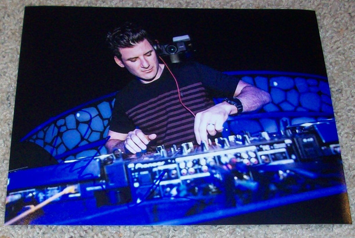 DJ DESTRUCTO GARY RICHARDS SIGNED AUTOGRAPH 8x10 Photo Poster painting F w/PROOF