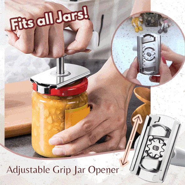 EasyOpen Adjustable Grip Jar Opener(BUY 2 GET 1 FREE NOW)