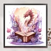 【Limited Stock Sale】Full Embroidery Cotton Thread 11CT Print Flying Dragon Book Cross Stitch 60x60cm tapestrymarket