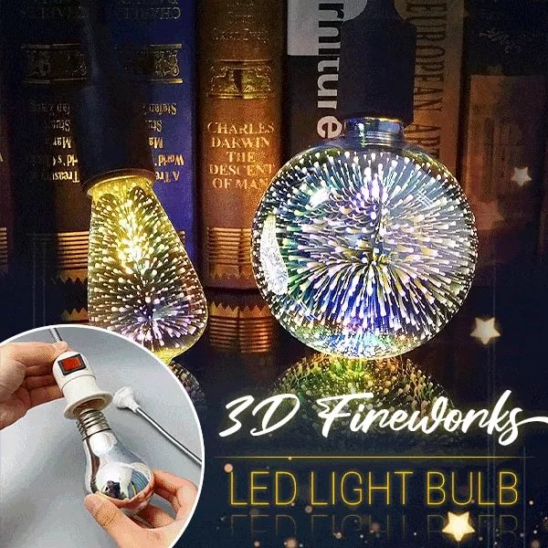 3D Fireworks LED Bulbs - tree - Codlins