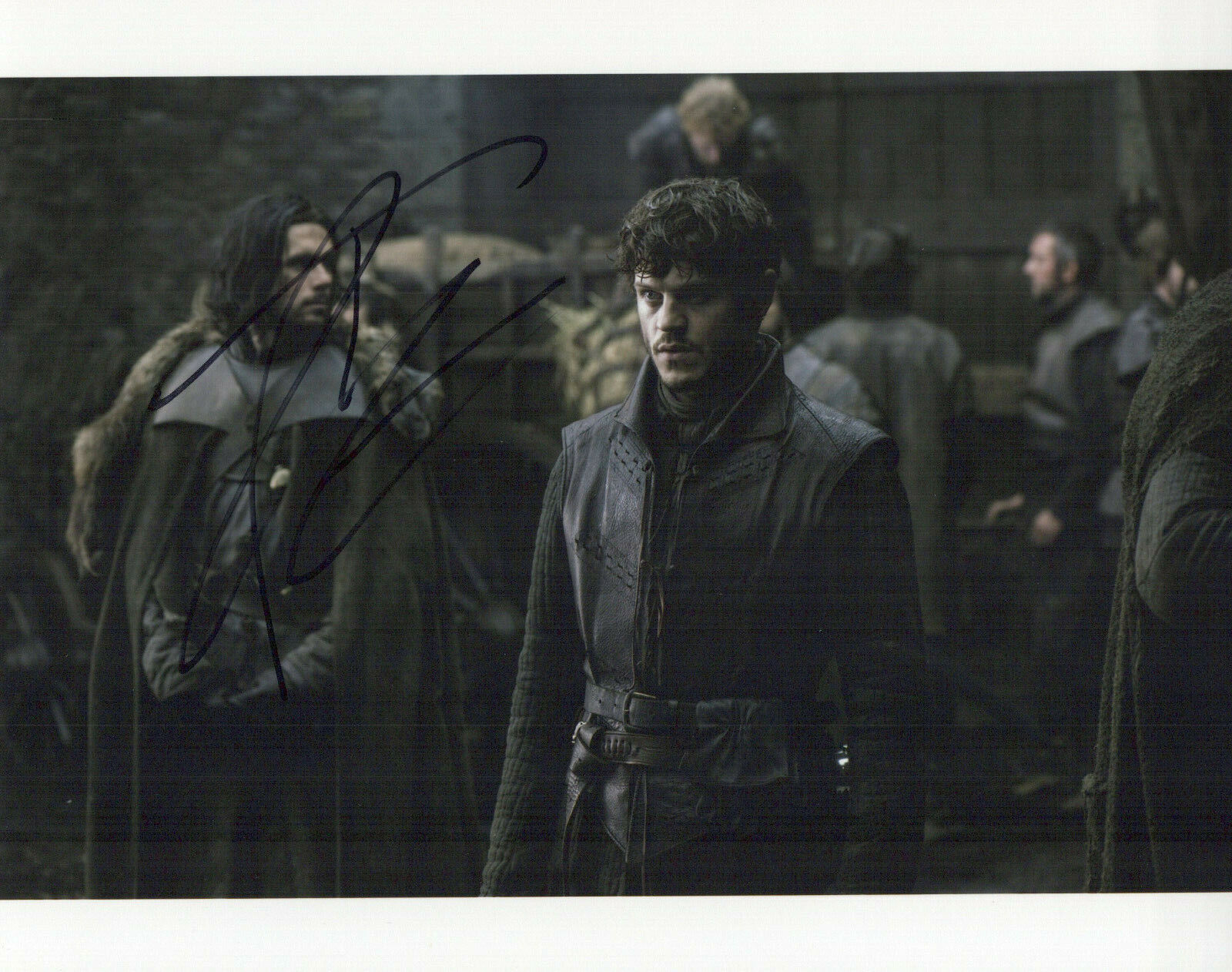 Iwan Rheon Game Of Thrones autographed Photo Poster painting signed 8x10 #2 Ramsay Bolton