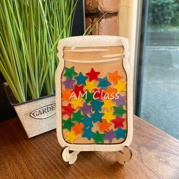 Jar Reward With Tokens Classroom Teacher Star Jar Chore Chart Good Behavior Reward System Classroom Jar Gifts For Kids Chore points system