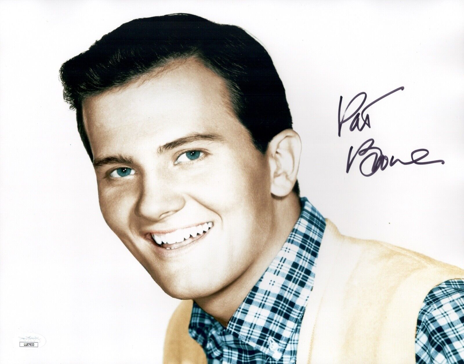 PAT BOONE Signed COUNTRY POP SINGER LEGEND 11x14 Photo Poster painting Autograph JSA COA Cert