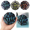 12 Sided Fitness Action Choice Dice Lightweight & Versatile Movement Training Dice Balance & Strength Improvement Interactive Number Dices for Gym Workouts & Yoga Exercise