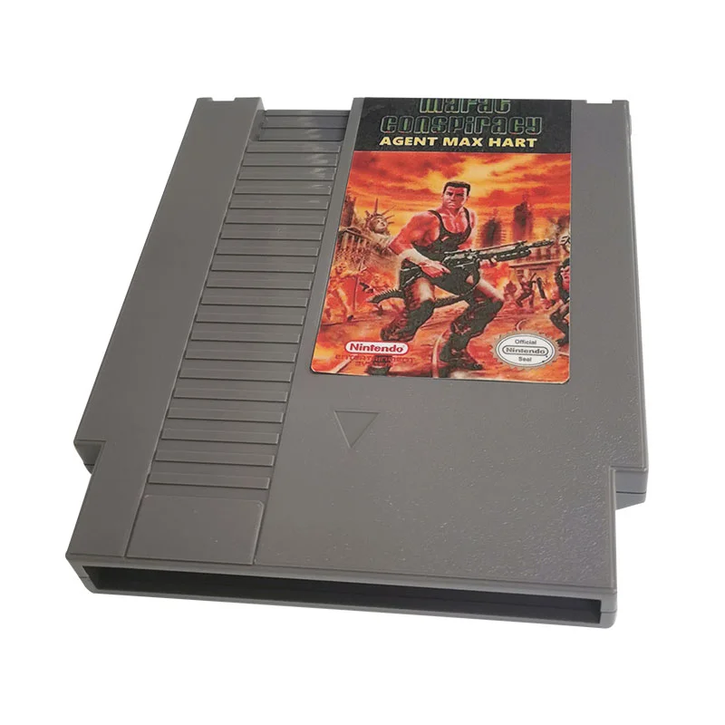 Agent Max Hart For Nintendo NES - 8 Bit Game Cartridge