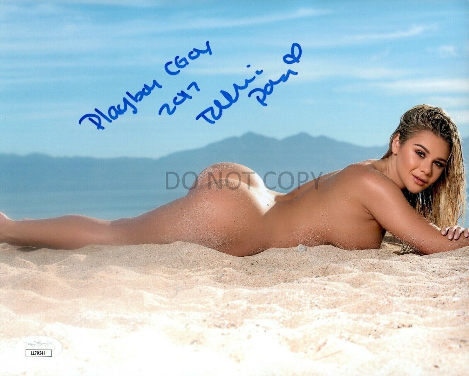 Tahlia Paris Autographed Signed 8x10 Photo Poster painting Playboy Nude Sexy Cybergirl REPRINT