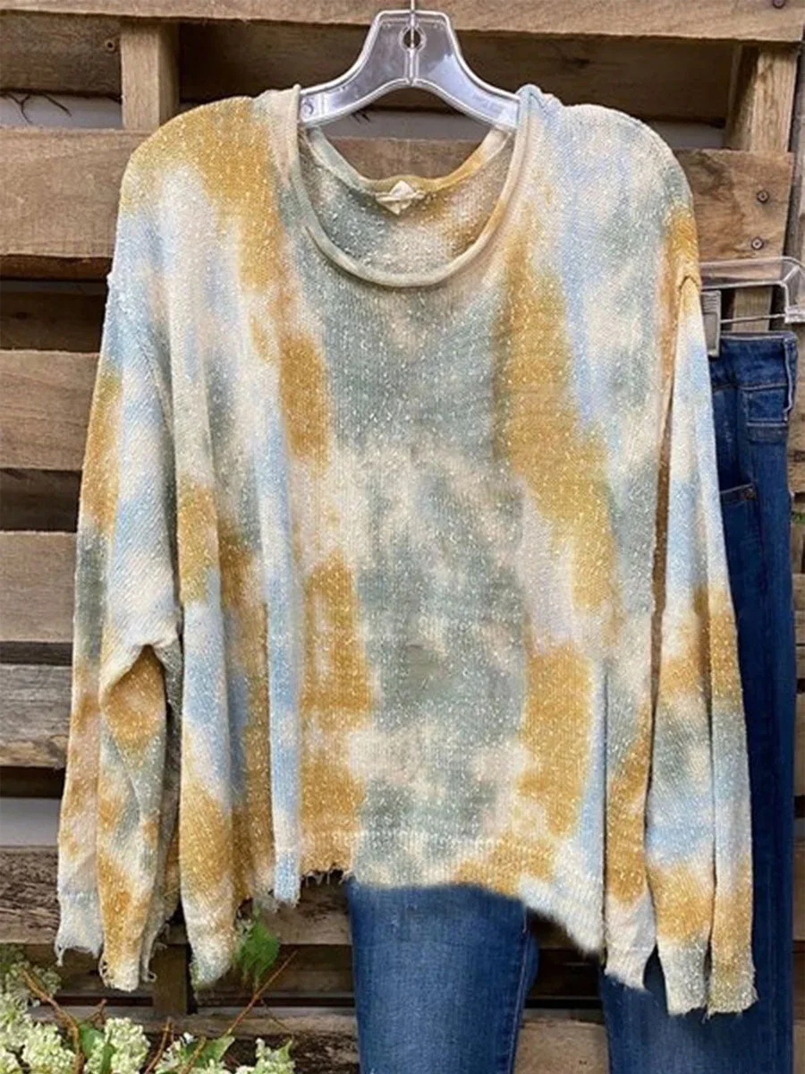 Yellow Long Sleeve Sweater