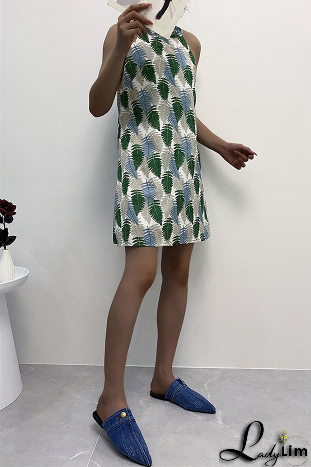 Deep Blue Fashion Casual Patchwork Pointed Comfortable Shoes