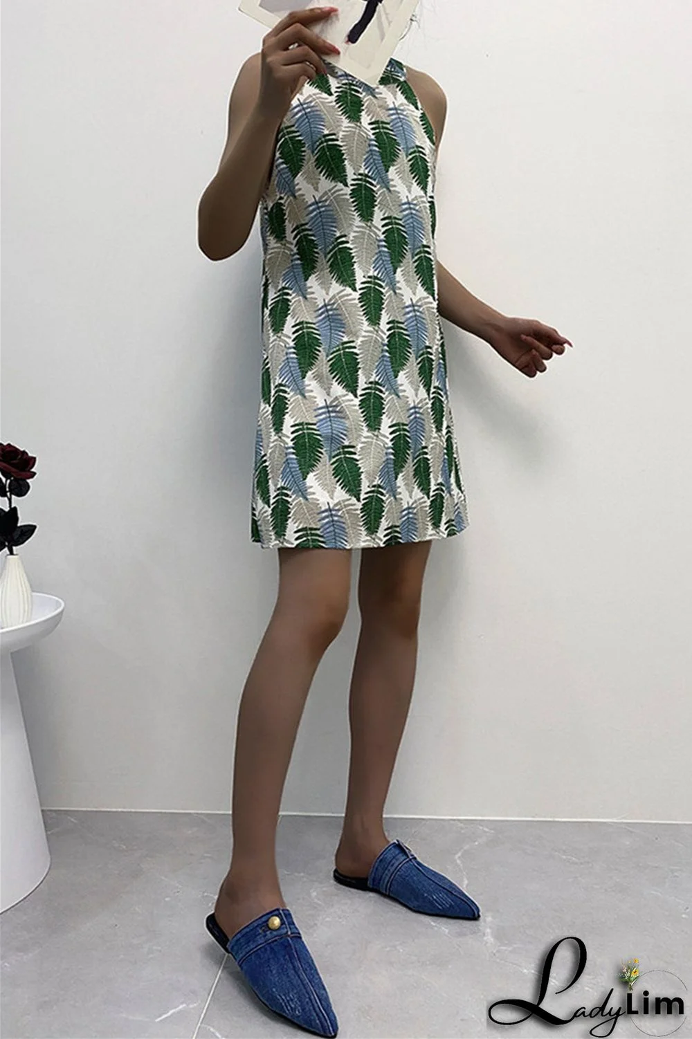 Deep Blue Fashion Casual Patchwork Pointed Comfortable Shoes