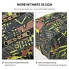 2 Layers 600D Oxford Fishing Pole Case & Bag Fishing Pole Storage Bag for Travel