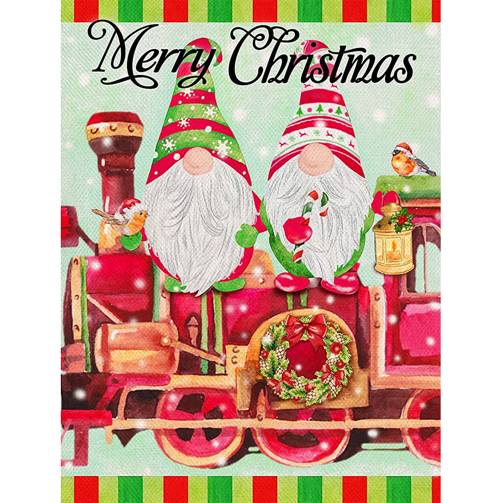 

Christmas Train Goblin - Round Drill Diamond Painting - 30*40CM, 501 Original