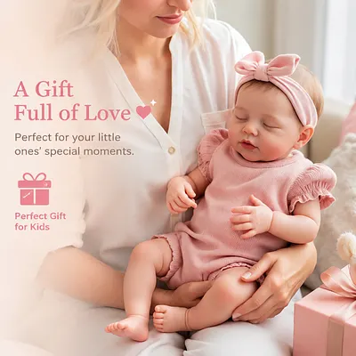 A lifelike little companion made to bring comfort, cuddles, and sweet memories to your little one
