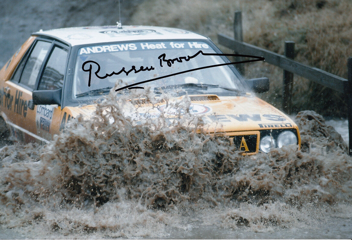 Russell Brookes Hand Signed Talbot Photo Poster painting 12x8 1.