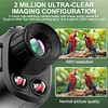 4K Infrared Night Visions Device Rechargeable Outdoor HD Telescope Camera with 2.8 Inch Large Screen 18X Digital Zoom Night Visions Monocular Outdoor Exploration & Camping Gear Gifts for Men