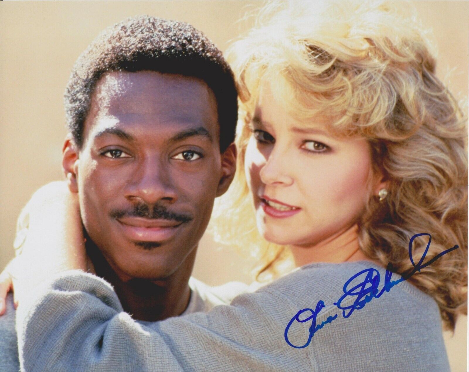 Lisa Eilbacher Beverly Hills Cop Original Autographed 8X10 Photo Poster painting