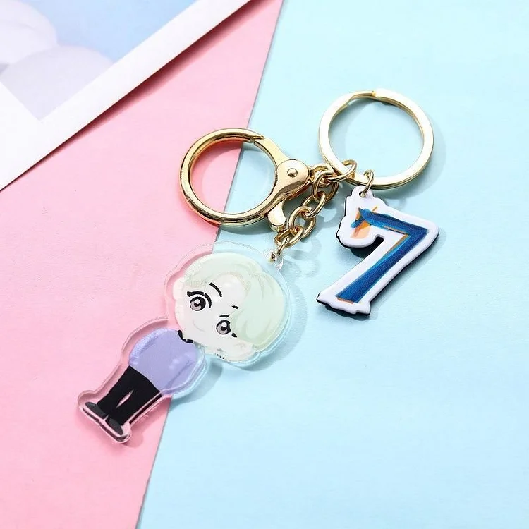 Bts keychains hot sale