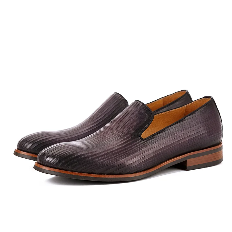THE WILBUR LOAFER SHOE IN PURPLE
